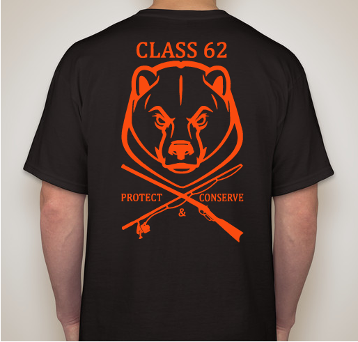 Butte College Fish and Wildlife Academy Shirt Sale Fundraiser - unisex shirt design - back
