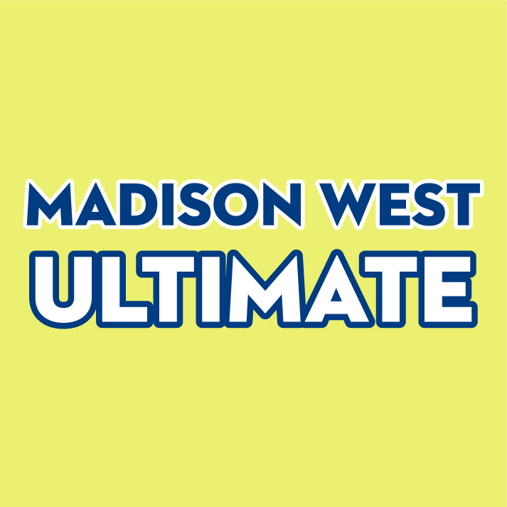 Madison West Men's Ultimate - Nationals T-Shirt Fundraiser shirt design - zoomed