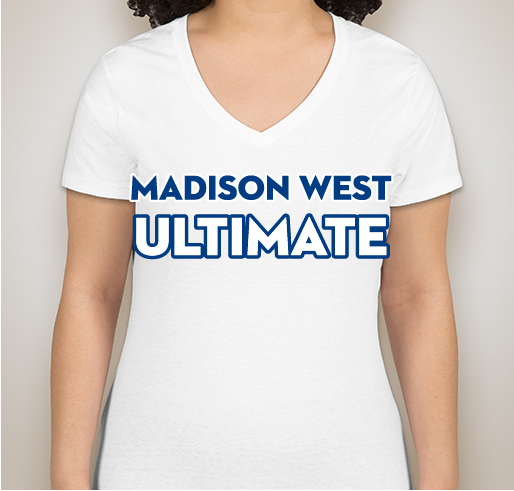 Madison West Men's Ultimate - Nationals T-Shirt Fundraiser Fundraiser - unisex shirt design - front