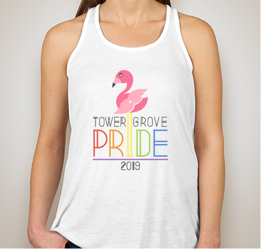 Tower Grove Pride 2019 Fundraiser - unisex shirt design - front