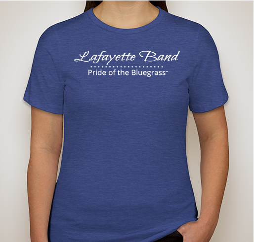 Lafayette Band: Pride of the Bluegrass 2019 Fundraiser - unisex shirt design - front