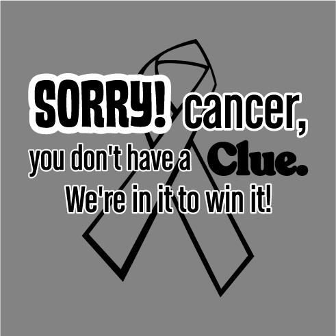 Game on, Cancer! T-Shirts shirt design - zoomed