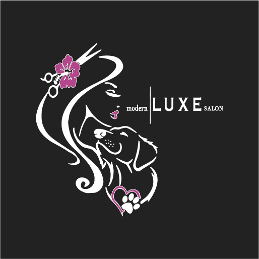 Luxe Loves Paws shirt design - zoomed