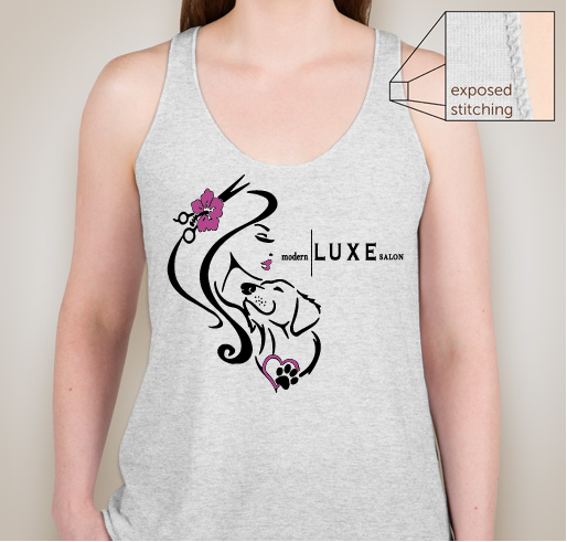 Luxe Loves Paws Fundraiser - unisex shirt design - front