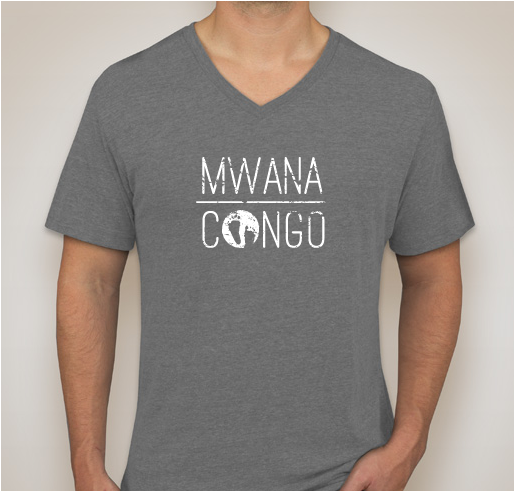 Mwana Congo Kids for Kids Campaign Fundraiser - unisex shirt design - front