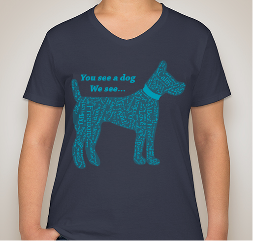 Service Dog for Bo Stell Fundraiser - unisex shirt design - front
