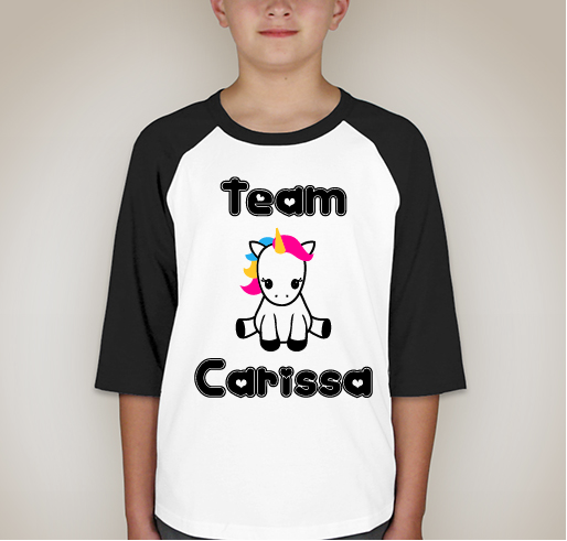 Carissa Needs a New Liver! Fundraiser - unisex shirt design - front