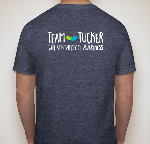 Tucker’s Adventure Fundraiser - unisex shirt design - back