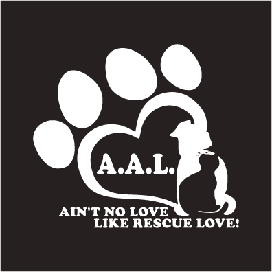 Atlanta Animal League shirt design - zoomed