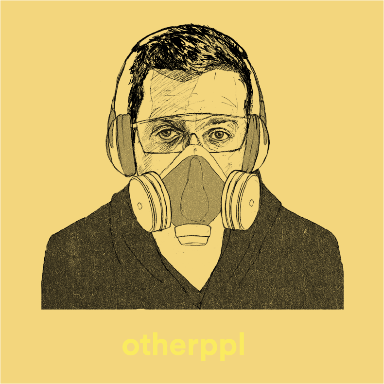 Otherppl Podcast Transcription Fundraiser shirt design - zoomed