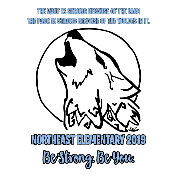 Northeast 5th Grade Trip and Traditions shirt design - zoomed