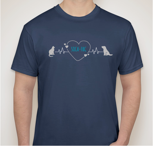 My heart beats for saving pets Fundraiser - unisex shirt design - front
