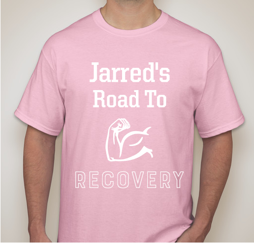 Jarred’s Road To Recovery Fundraiser - unisex shirt design - front