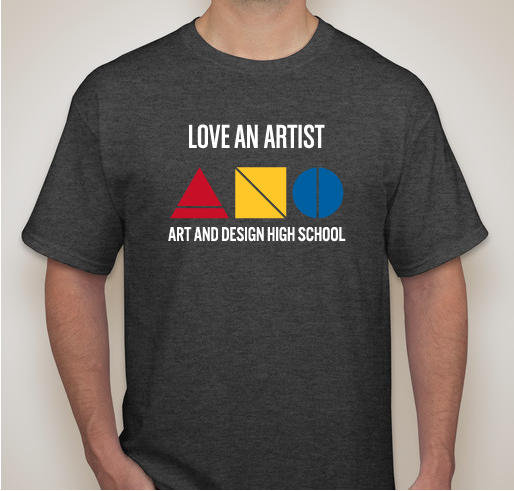 Art & Design High School PTA - T-Shirt Fundraiser Fundraiser - unisex shirt design - front