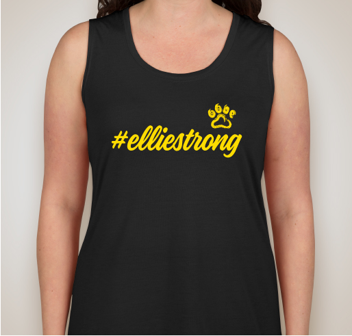 Support for Ellie! Fundraiser - unisex shirt design - front