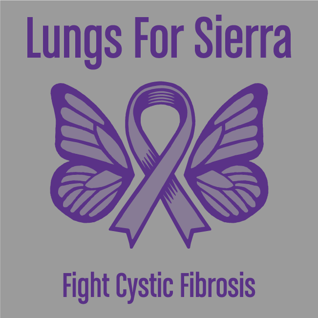 Lungs For Sierra shirt design - zoomed