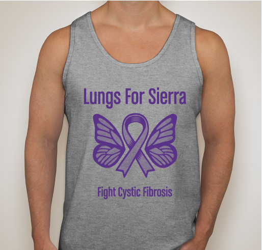Lungs For Sierra Fundraiser - unisex shirt design - front