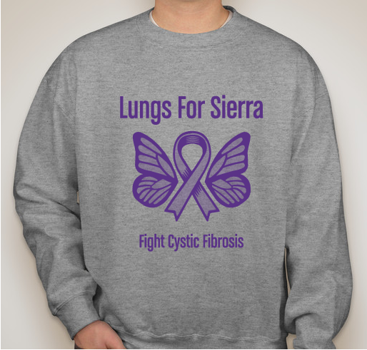 Lungs For Sierra Fundraiser - unisex shirt design - front