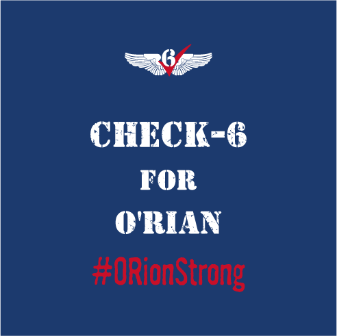Let's CHECK-6 for O'RIAN! shirt design - zoomed