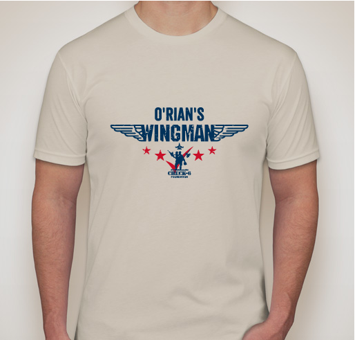 Let's CHECK-6 for O'RIAN! Fundraiser - unisex shirt design - front