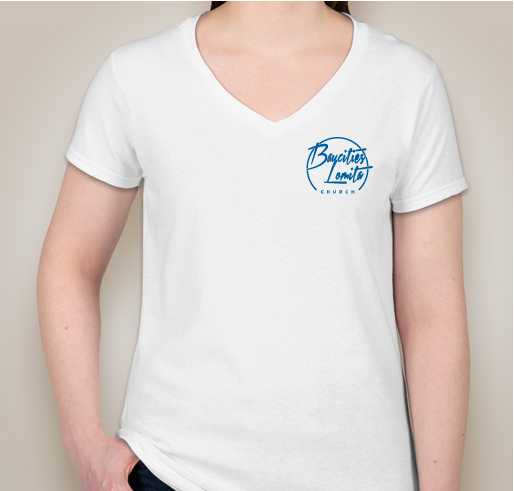 Baycities Lomita Summer 2019 Merchandise Women's V-neck Fundraiser - unisex shirt design - front