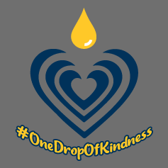 One Drop of Kindness - helping teens behind bars get books. shirt design - zoomed