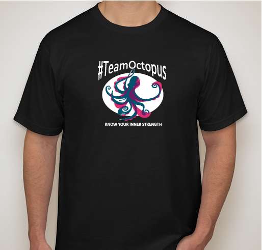 #TeamOctopus T-Shirts Fundraiser - unisex shirt design - small
