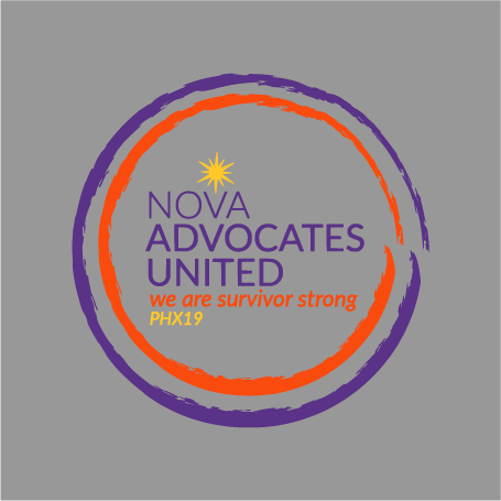 National Organization for Victim Assistance shirt design - zoomed