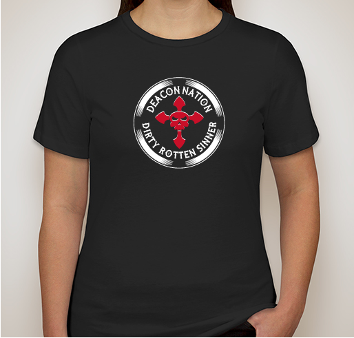 Join Deacon Nation today! Fundraiser - unisex shirt design - front