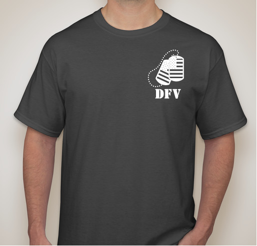 DFV's Veteran PTSD/Suicide Awareness Fundraiser - unisex shirt design - front