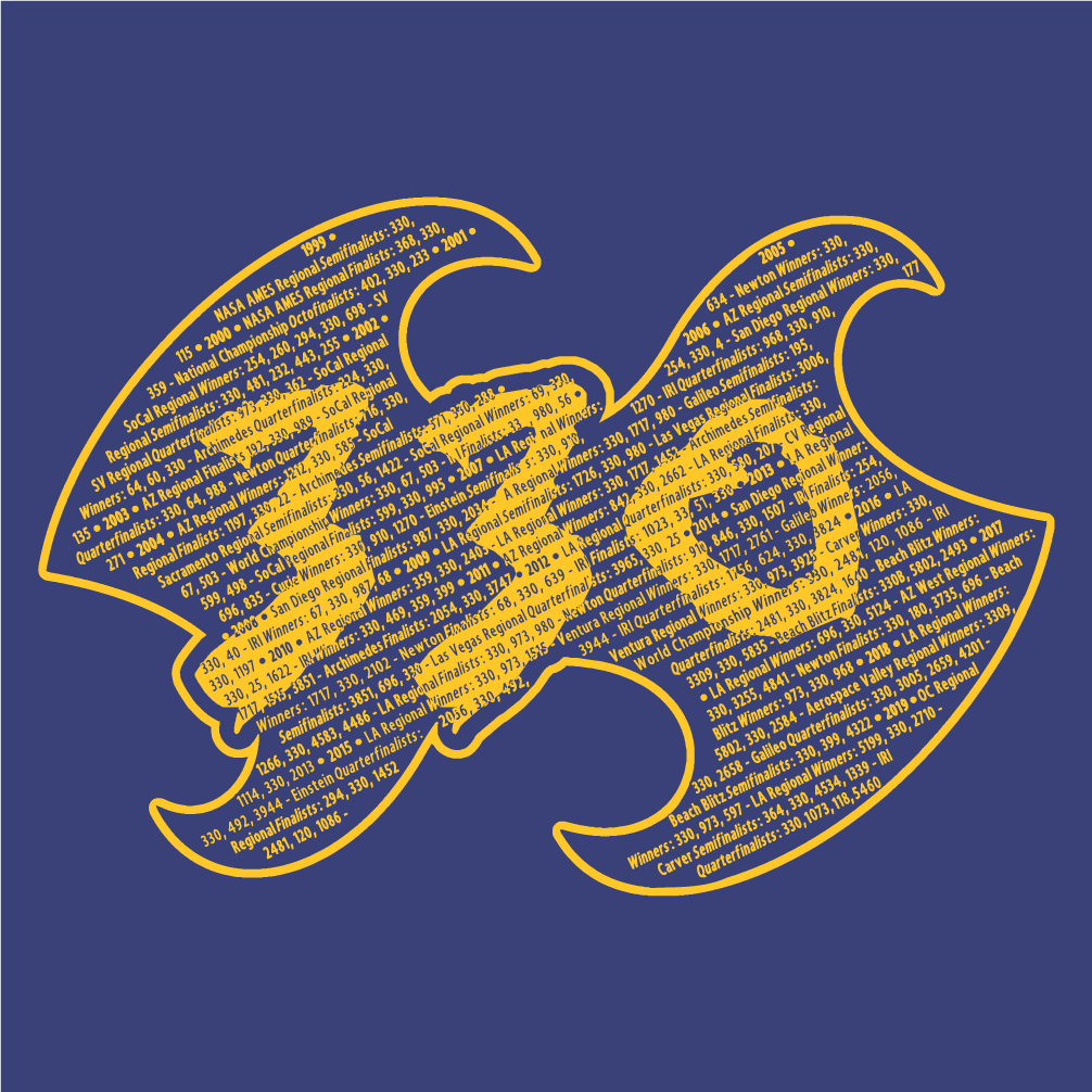 Team 330 - Alliance History Shirt shirt design - zoomed