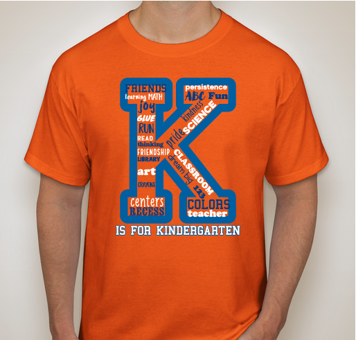 Kindergarten Spirit T Fundraiser - unisex shirt design - front