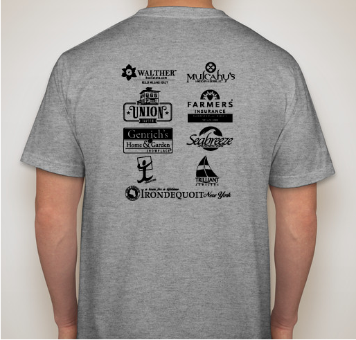 My-Town is I-Town Fundraiser - unisex shirt design - back