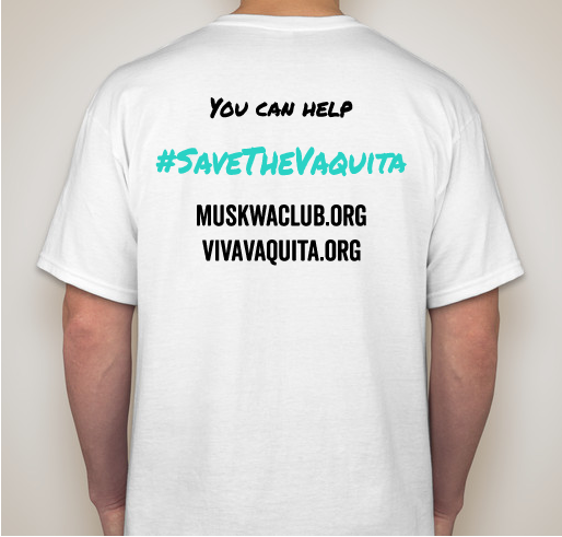 International Save the Vaquita Day 2019 Fundraiser - unisex shirt design - back
