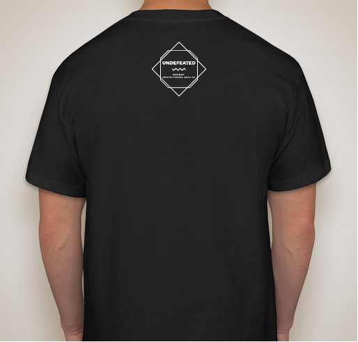 ONEWAY “UNDEFEATED 2019 Tee” Fundraiser - unisex shirt design - back