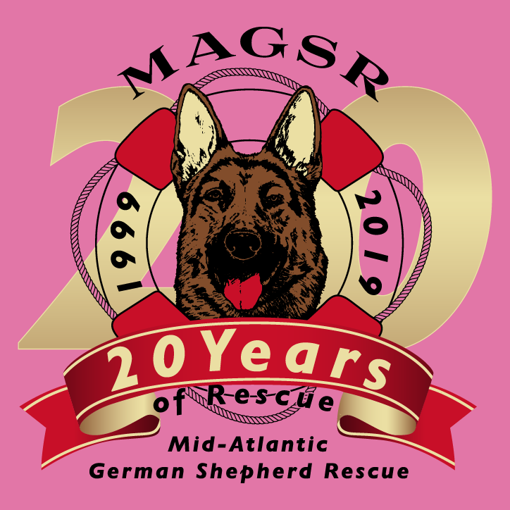 MAGSR - Rescuing and Changing Lives for 20 Years! shirt design - zoomed