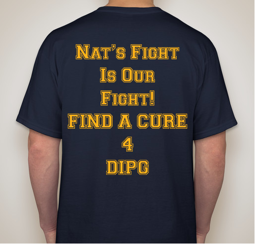 Nat's Fight is Our Fight Fundraiser - unisex shirt design - back