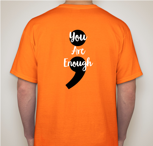 You Are Enough - WFLC Fundraiser - unisex shirt design - back