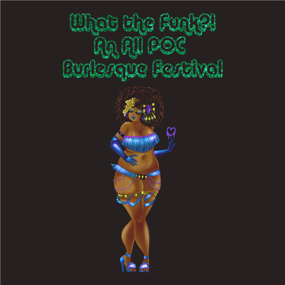 Become a Patron of Funk?! - What the Funk?! Official Patron T-shirt shirt design - zoomed