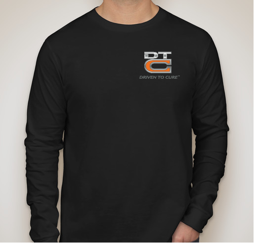 Built to Drive, Driven To Cure - GTR Silhouette Fundraiser - unisex shirt design - front