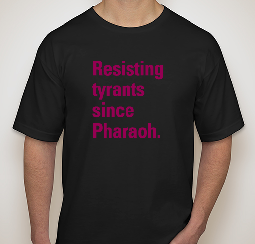T'ruah Fundraiser - unisex shirt design - front