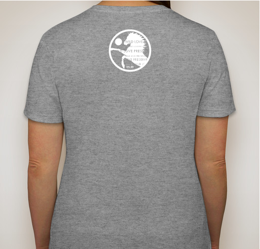 "WILD LOVE" T-Shirt Fundraiser - unisex shirt design - back