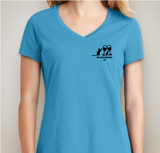 Kitty Catalina 2019 Fundraiser - unisex shirt design - front