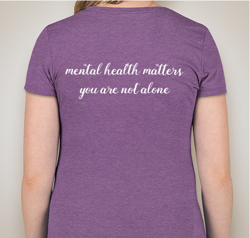 Mental Health Hackers Fundraiser - unisex shirt design - back