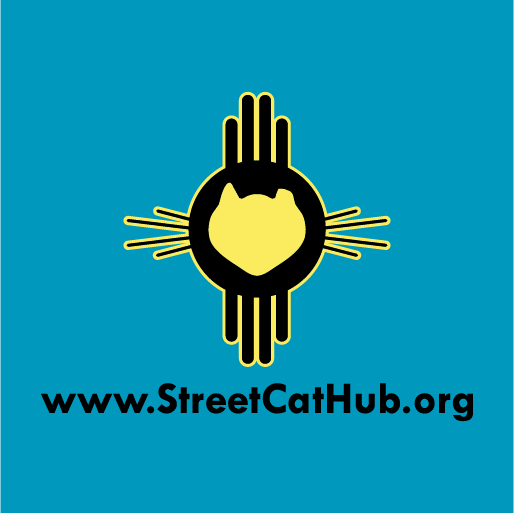 STREET CAT HUB ALBUQUERQUE NEW MEXICO shirt design - zoomed