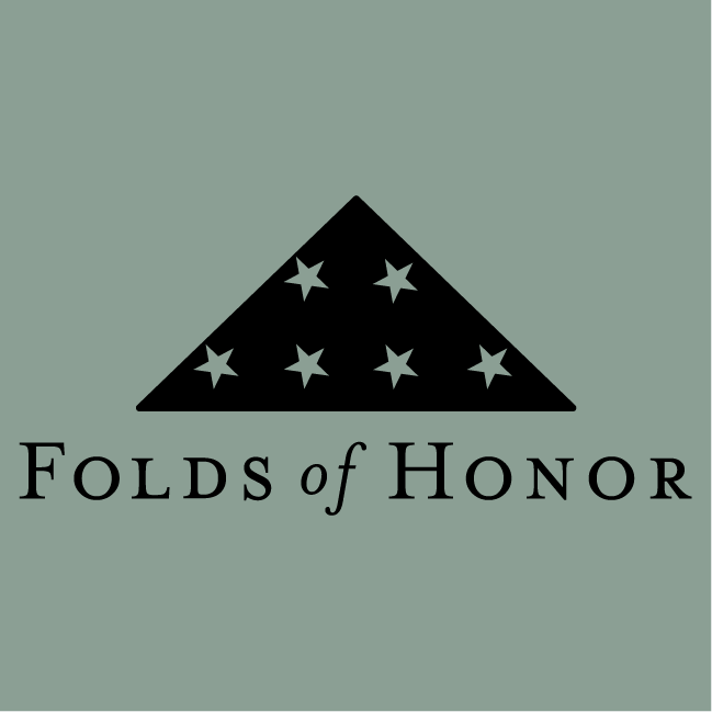 Global Fitness Folds of Honor shirt design - zoomed