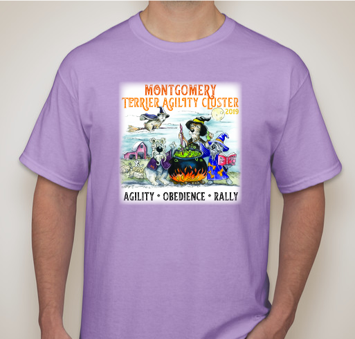 Montgomery Terrier Agility Cluster 2019 Commemorative Gear Fundraiser - unisex shirt design - front