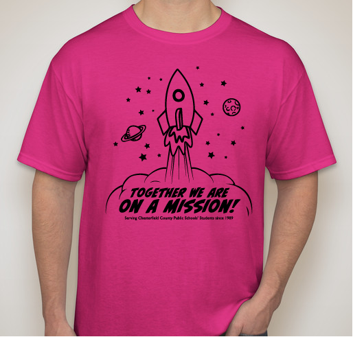 We're on a Mission! Fundraiser - unisex shirt design - front