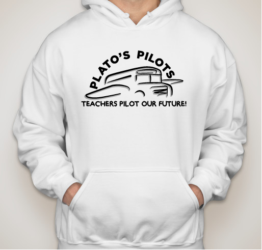 Plato's Pilots Fundraiser - unisex shirt design - front