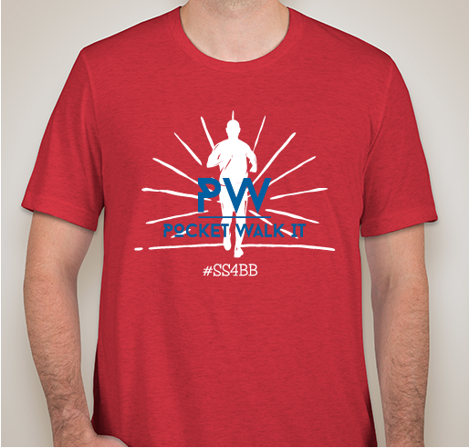 Pocket Walk It Fundraiser - unisex shirt design - front